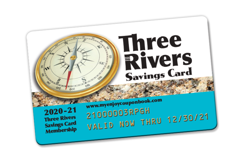 Registration Three Rivers Savings Card